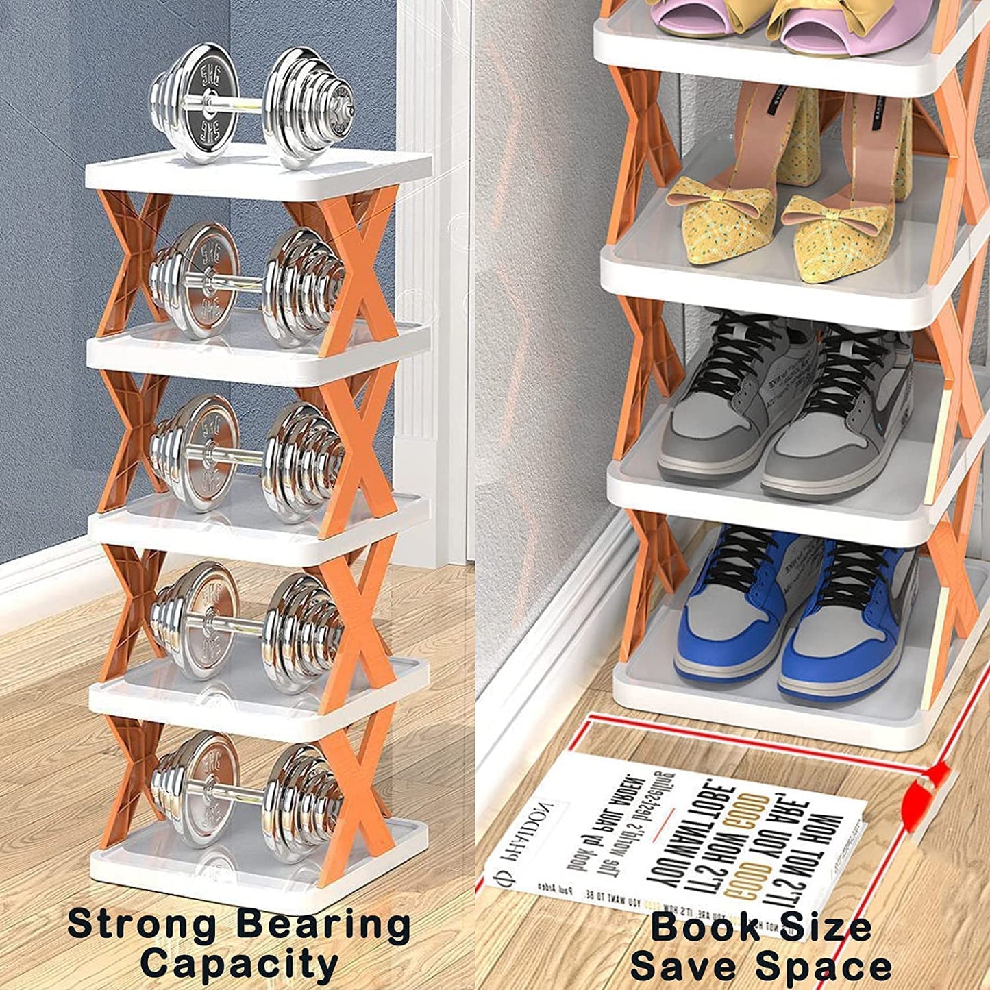 Smart Foldable Shoes Tier Shoe Rack 5 Layer