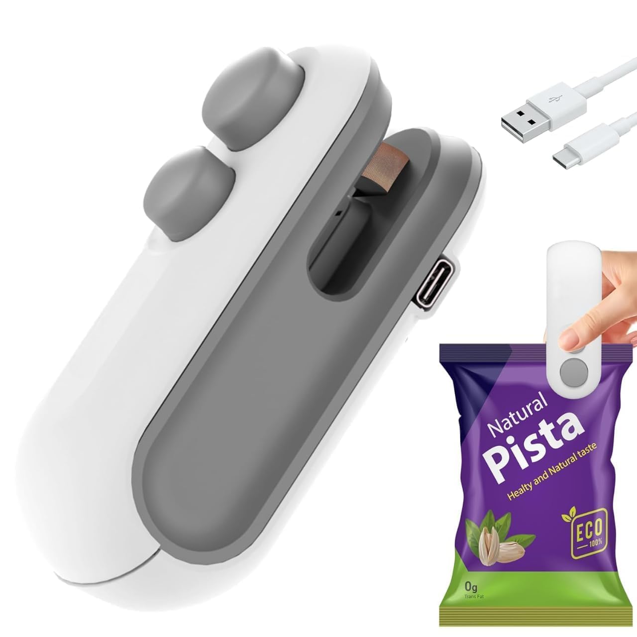 Portable Mini Sealing Machine 2 in 1