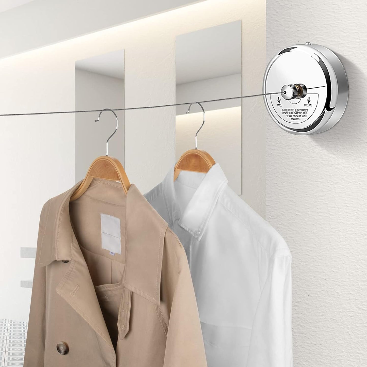 Stainless Steel Retractable Clothesline