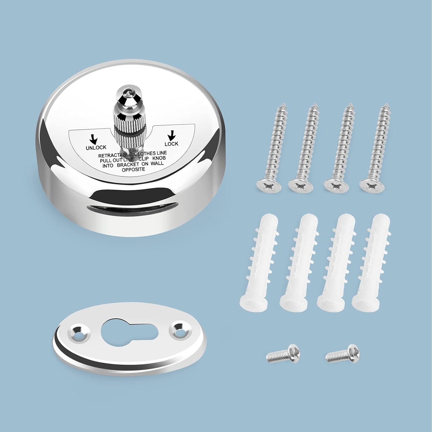 Stainless Steel Retractable Clothesline