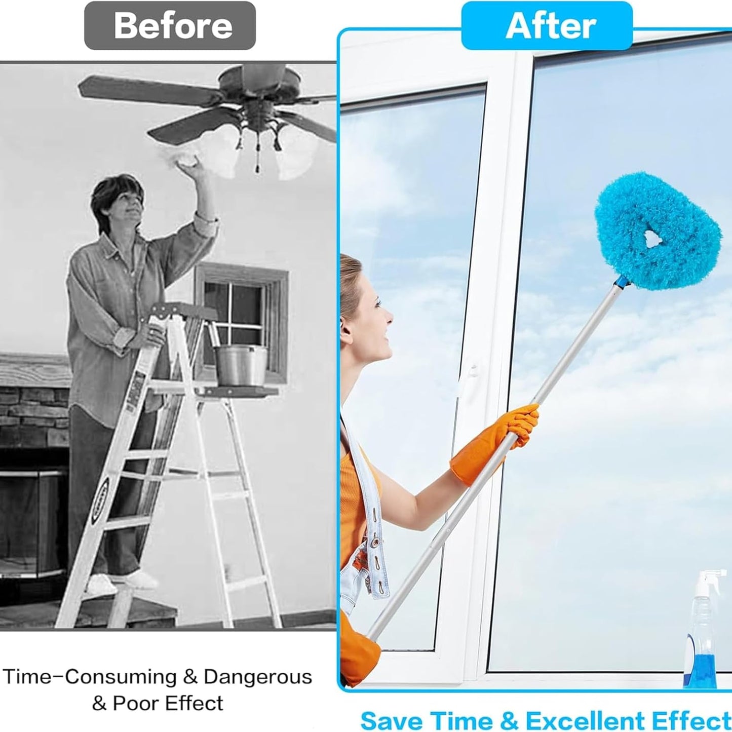 Washable Ceiling Fan Cleaner Duster